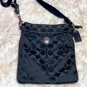 Coach black crossbody